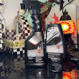 2pc Genuine Harley-Davidson Gloss Luster Detailer & Scratch Swirl Repair New